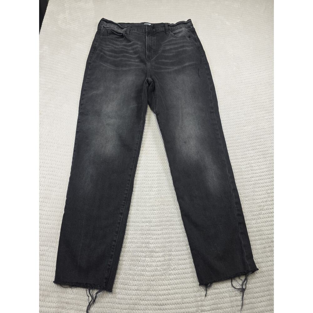Old Navy Jeans Womens 16 Grand Black The Sky Hi Straight